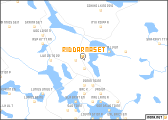 map of Riddarnäset