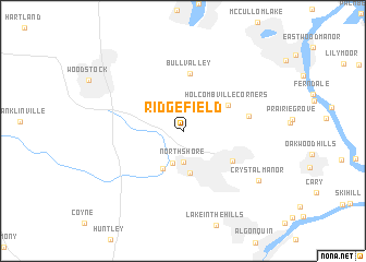 map of Ridgefield