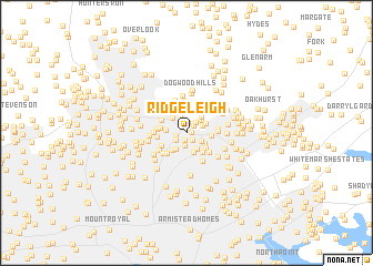 map of Ridgeleigh