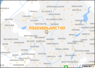 map of Ridgewood Junction