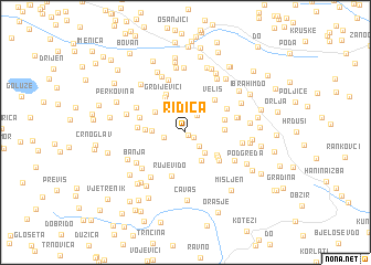 map of Ridica