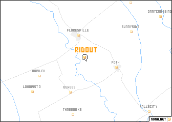 map of Ridout