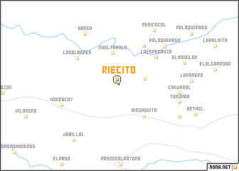 map of Riecito