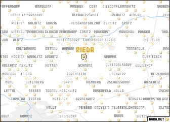 map of Rieda