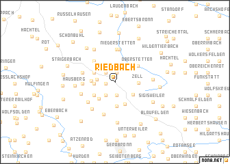 map of Riedbach