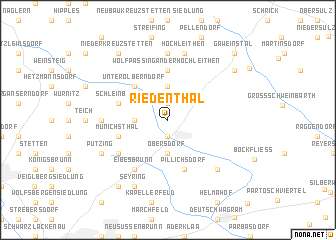 map of Riedenthal