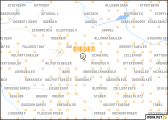 map of Rieden