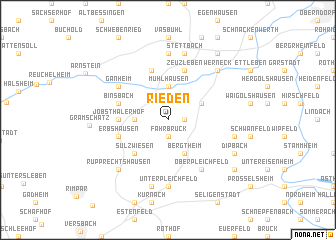 map of Rieden