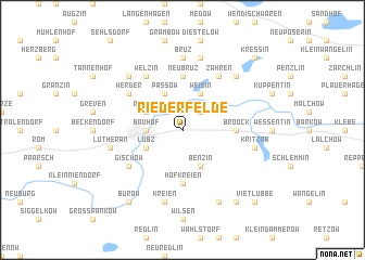 map of Riederfelde