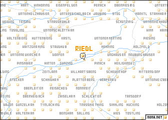 map of Riedl