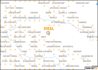 map of Riedl