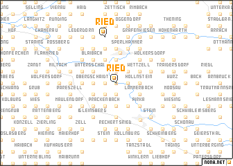 map of Ried