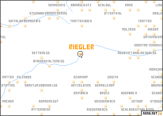 map of Riegler