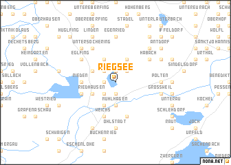 map of Riegsee