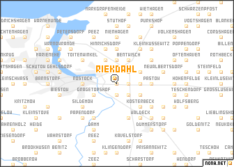 map of Riekdahl