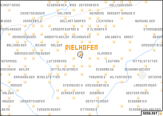 map of Rielhofen