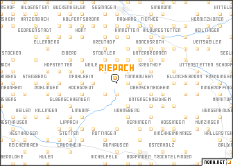 map of Riepach