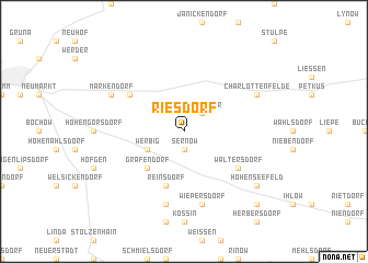 map of Riesdorf