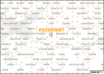 map of Riessonsart