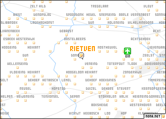 map of Rietven