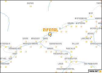 map of Rifenal