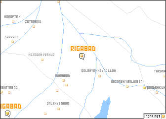 map of Rīgābād