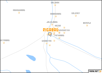 map of Rīgābād