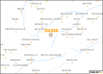 map of Rigoso