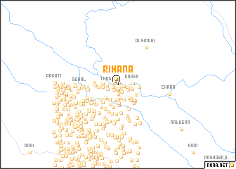 map of Rihāna