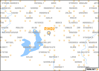 map of Ríhov