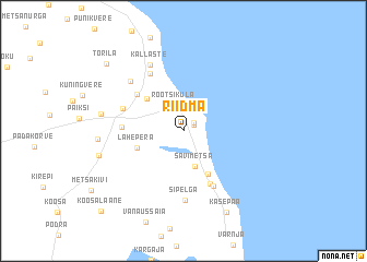 map of Riidma