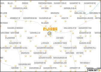 map of Rijia Ba