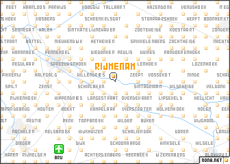 map of Rijmenam