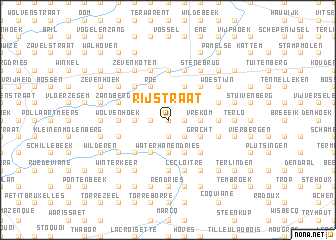 map of Rijstraat