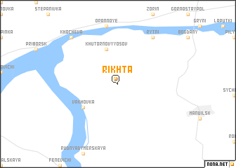 map of Rikhta