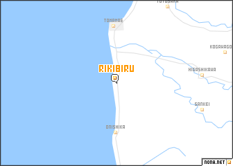 map of Rikibiru