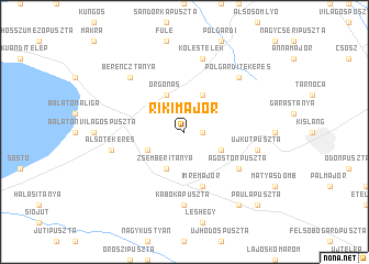 map of Rikimajor