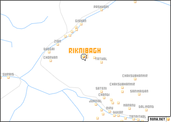 map of Rīknibāgh