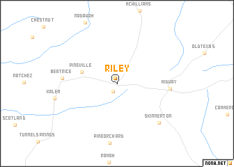 map of Riley