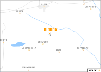 map of Rinard