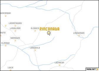 map of Rinconada
