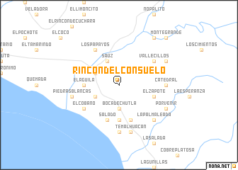 map of Rincón del Consuelo