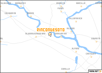map of Rincón de Soto