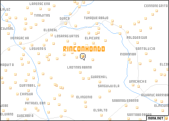 map of Rincón Hondo