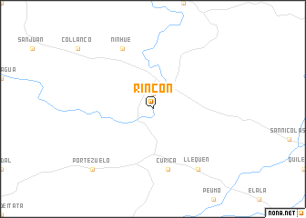 map of Rincón