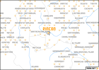 map of Rincón