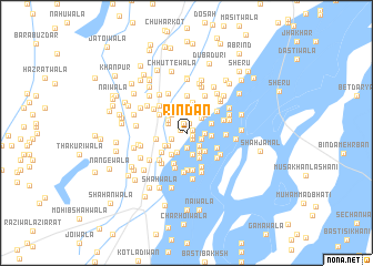 map of Rindān