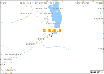 map of Rindbach