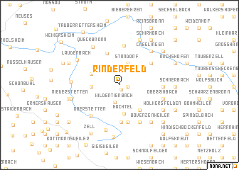 map of Rinderfeld