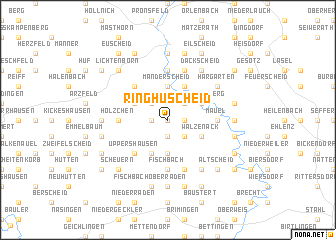 map of Ringhuscheid